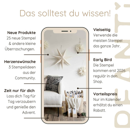 Stempel-Adventskalender