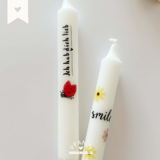 Druckvorlage Insekten & Blumen