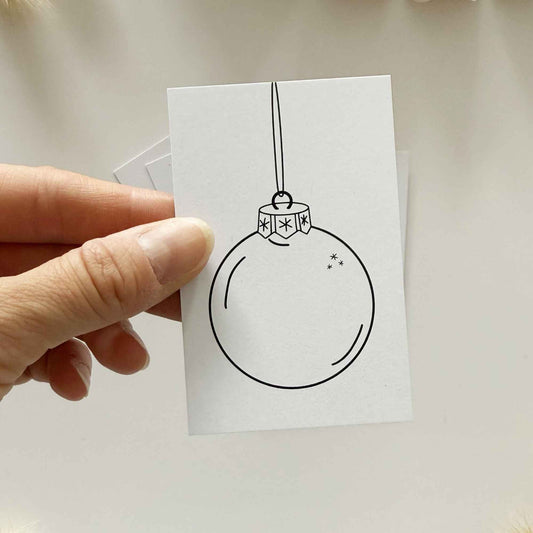 Karte Kugel | DIY-Adventskalender