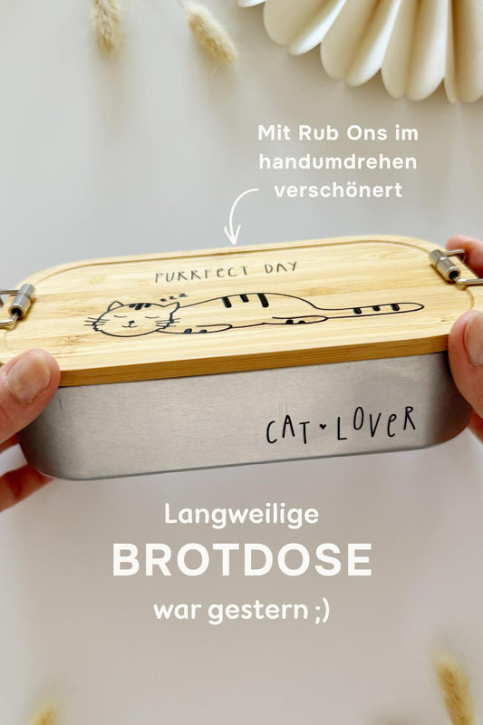 Bügelbild Katze