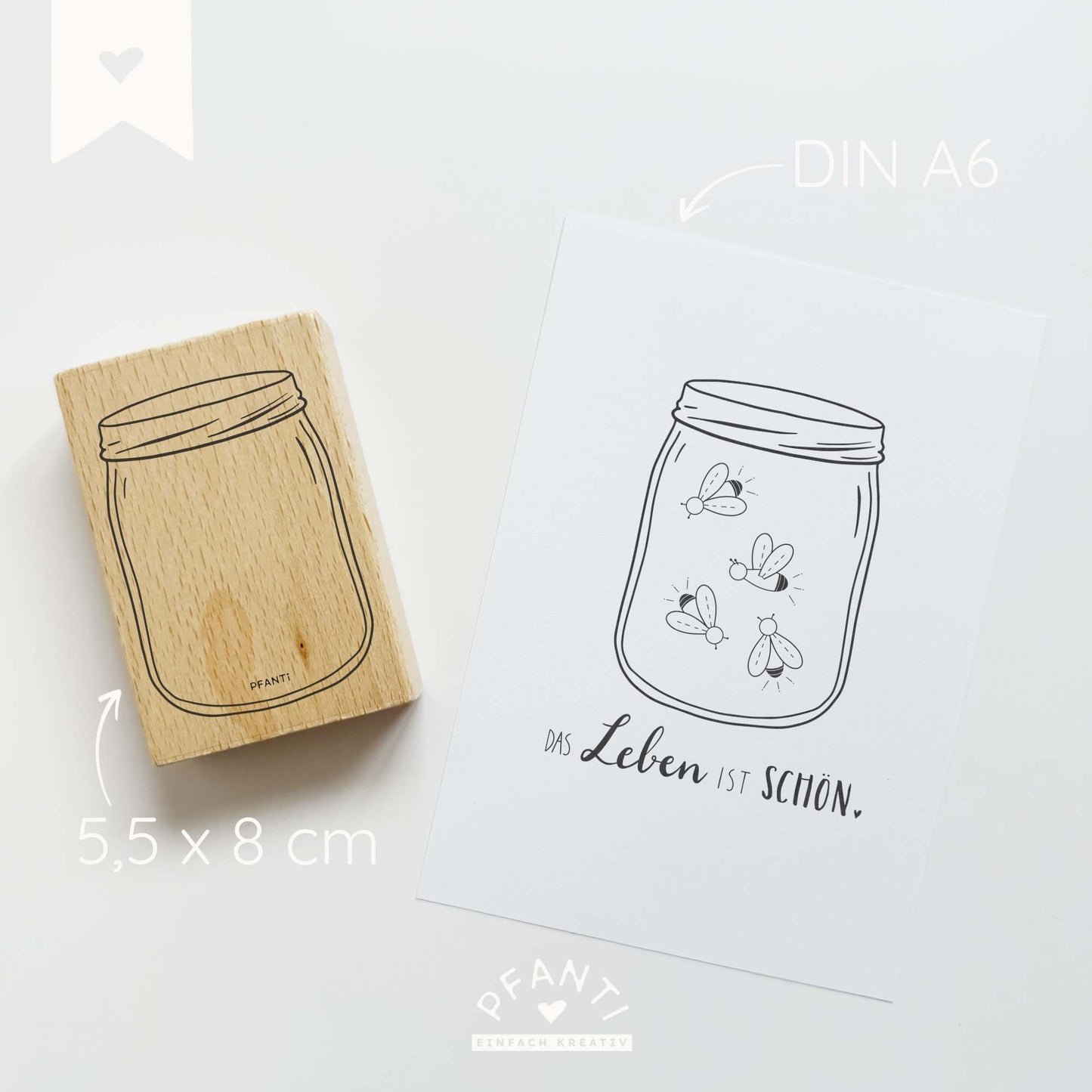 Stempel Schraubglas