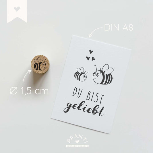 Stempel Biene