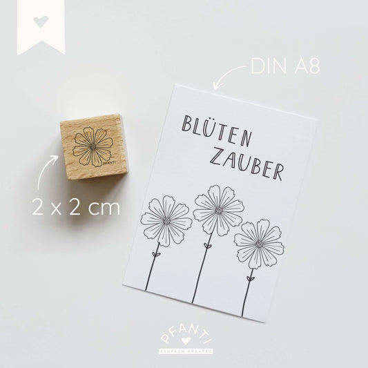 Stempel Blüte 7 | mehrere Größen