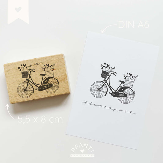 Stempel Blumenrad | zwei Größen