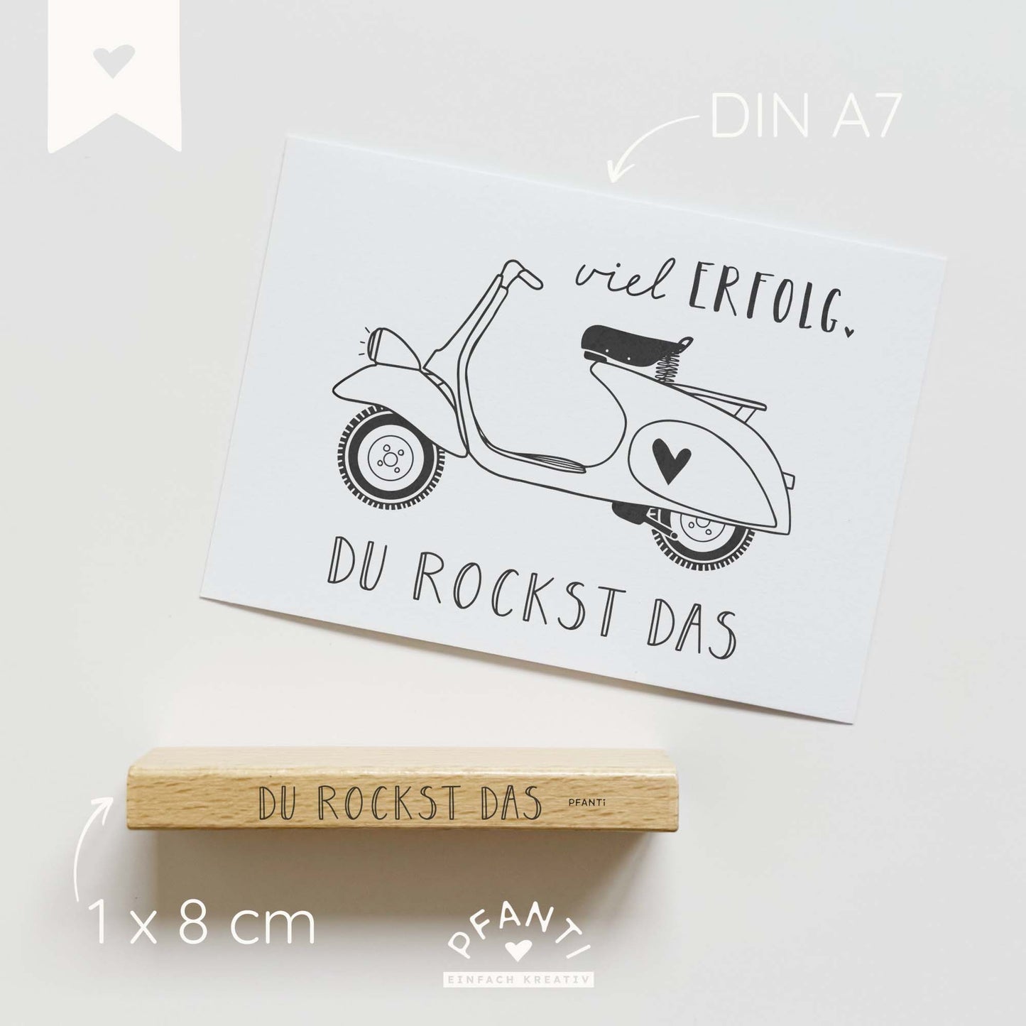 Stempel "du rockst das"