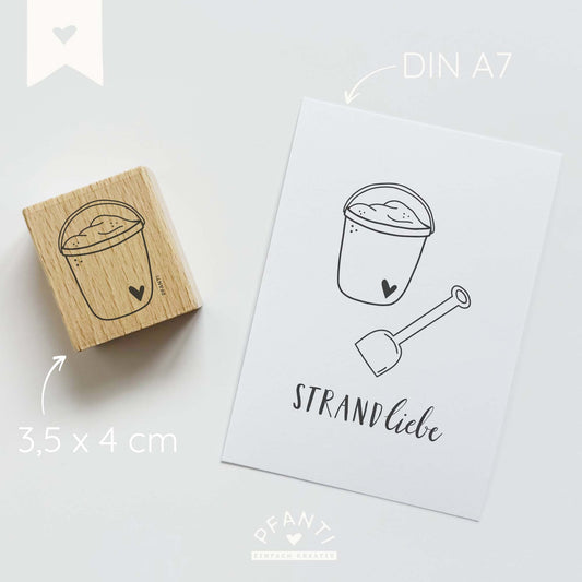 Stempel Eimer | zwei Größen