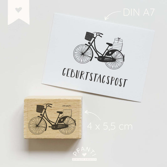 Stempel Fahrrad | zwei Größen