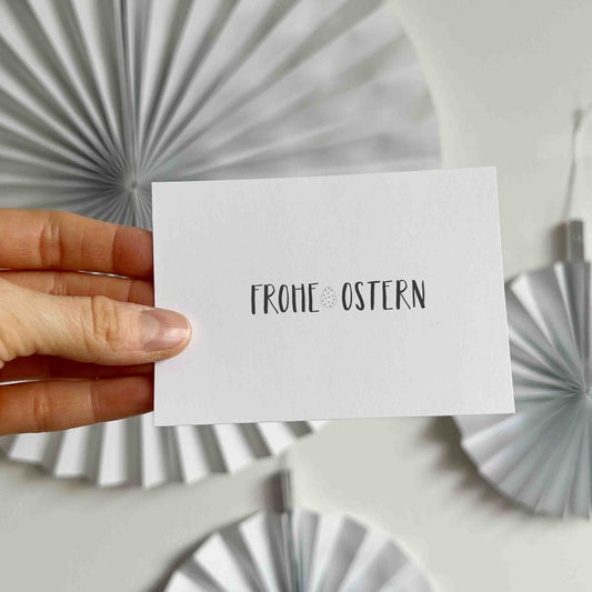 Stempel frohe Ostern - Osterstempel für Karten, Deko & DIY | mehrere Varianten
