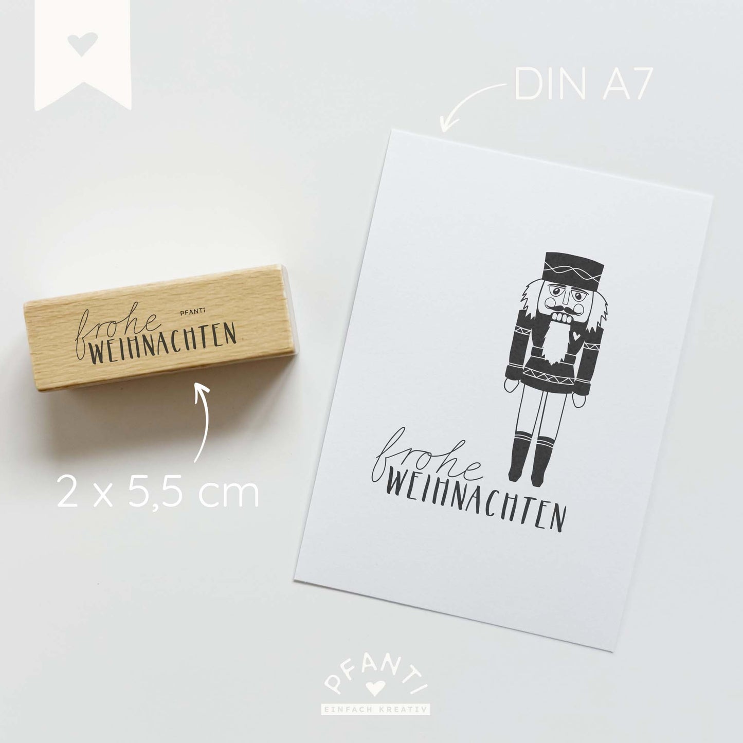 Stempel frohe Weihnachten | 3 Varianten