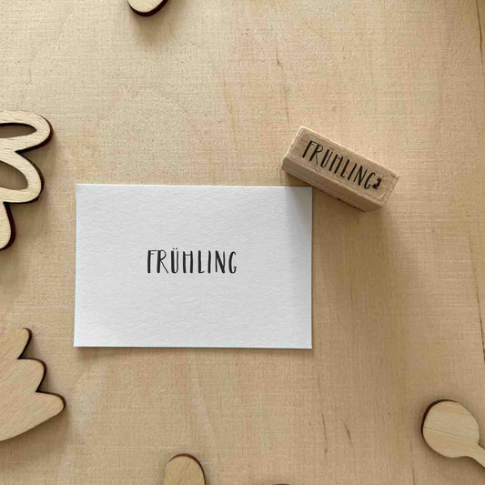Stempel Frühling | Frühlingsliebe | Frühlingszeit | Frühlingsgruß | Frühlingstexte