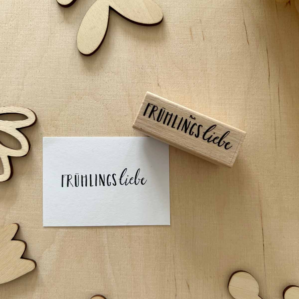 Stempel Frühling | Frühlingsliebe | Frühlingszeit | Frühlingsgruß | Frühlingstexte