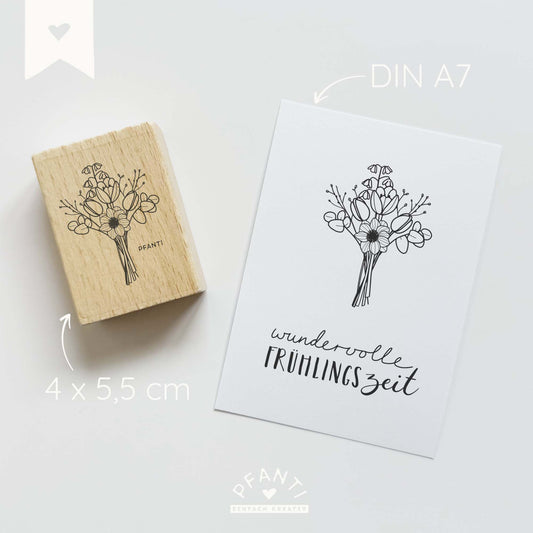 Stempel Frühlingsstrauß | drei Größen