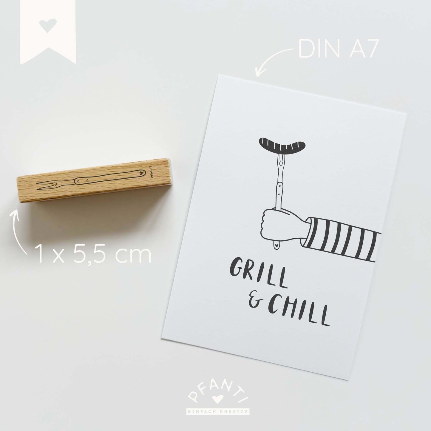 Stempel Grillbesteck