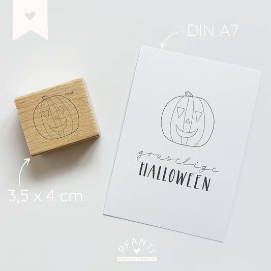 Stempel Halloweenkürbis | mehrere Varianten