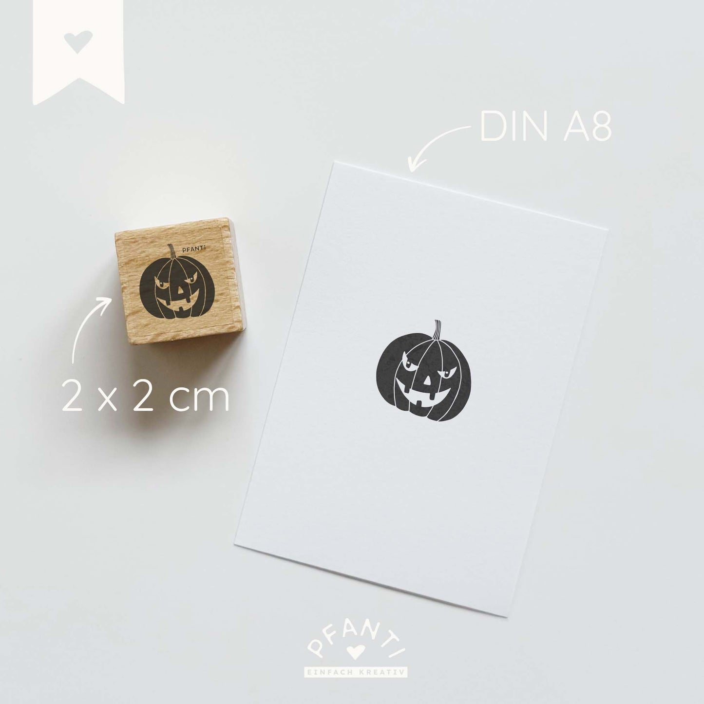 Stempel Halloweenkürbis | mehrere Varianten