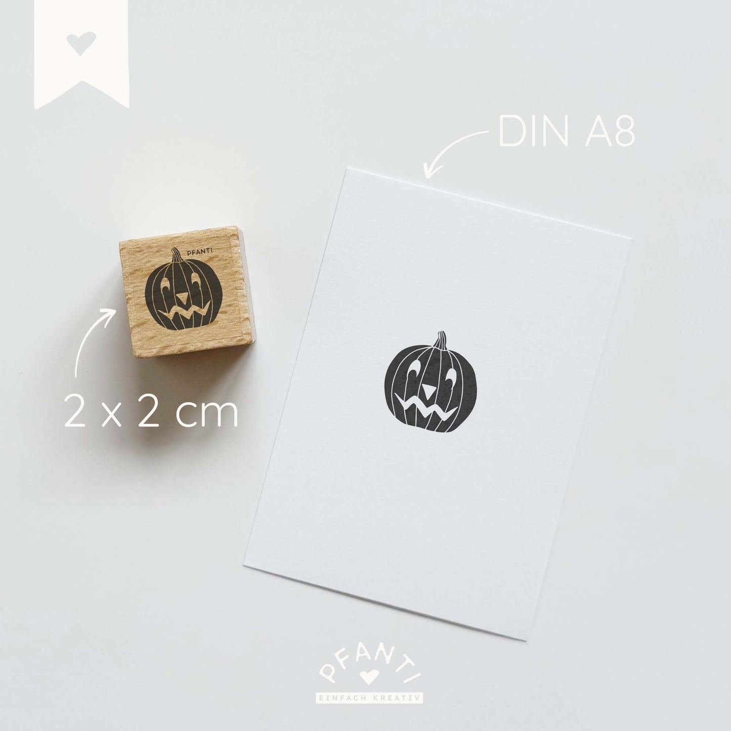 Stempel Halloweenkürbis | mehrere Varianten