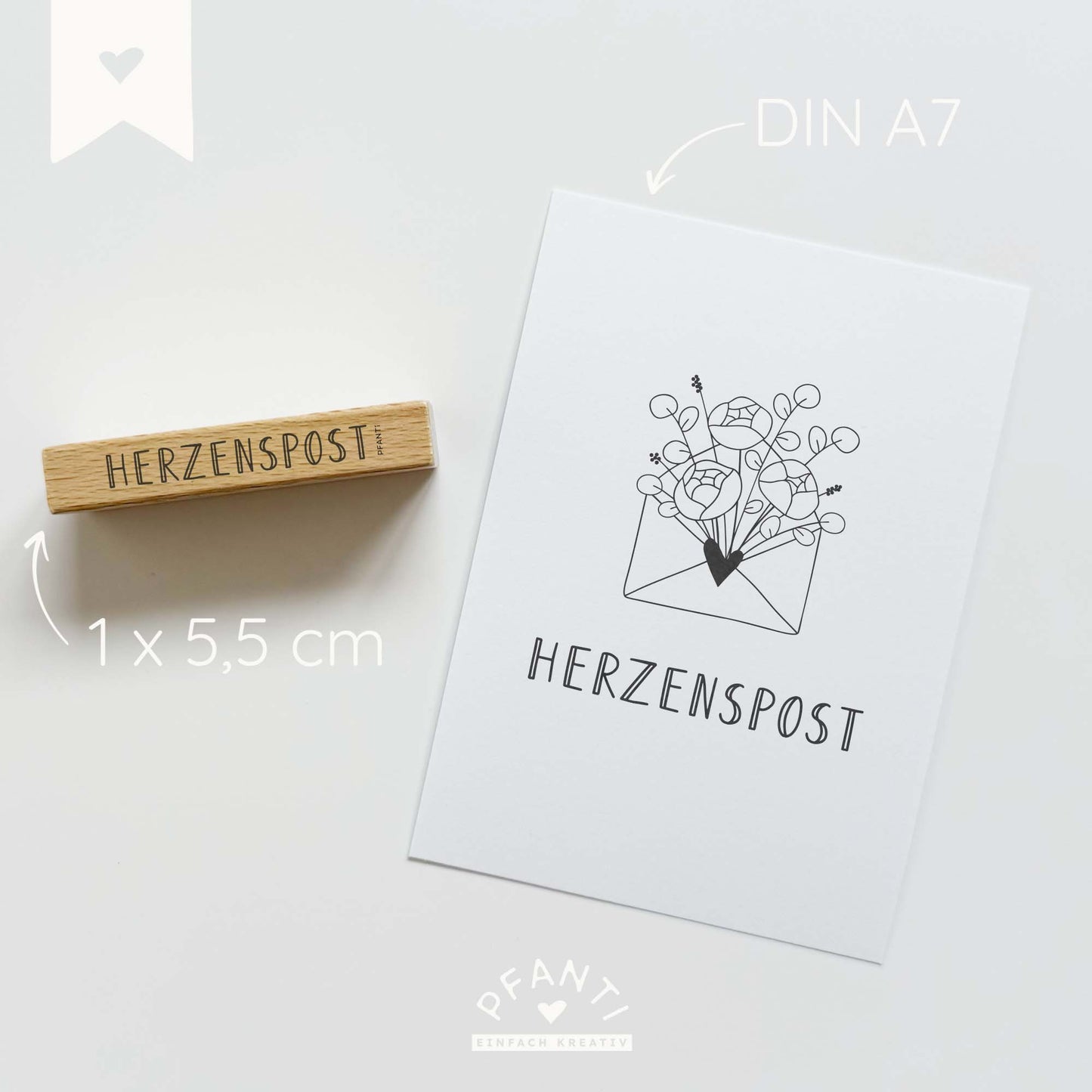 Stempel Herzenspost