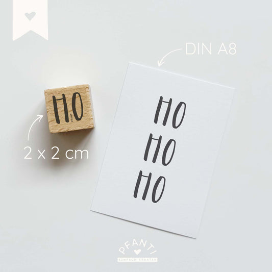 Stempel ho | ho ho ho | mehrere Varianten