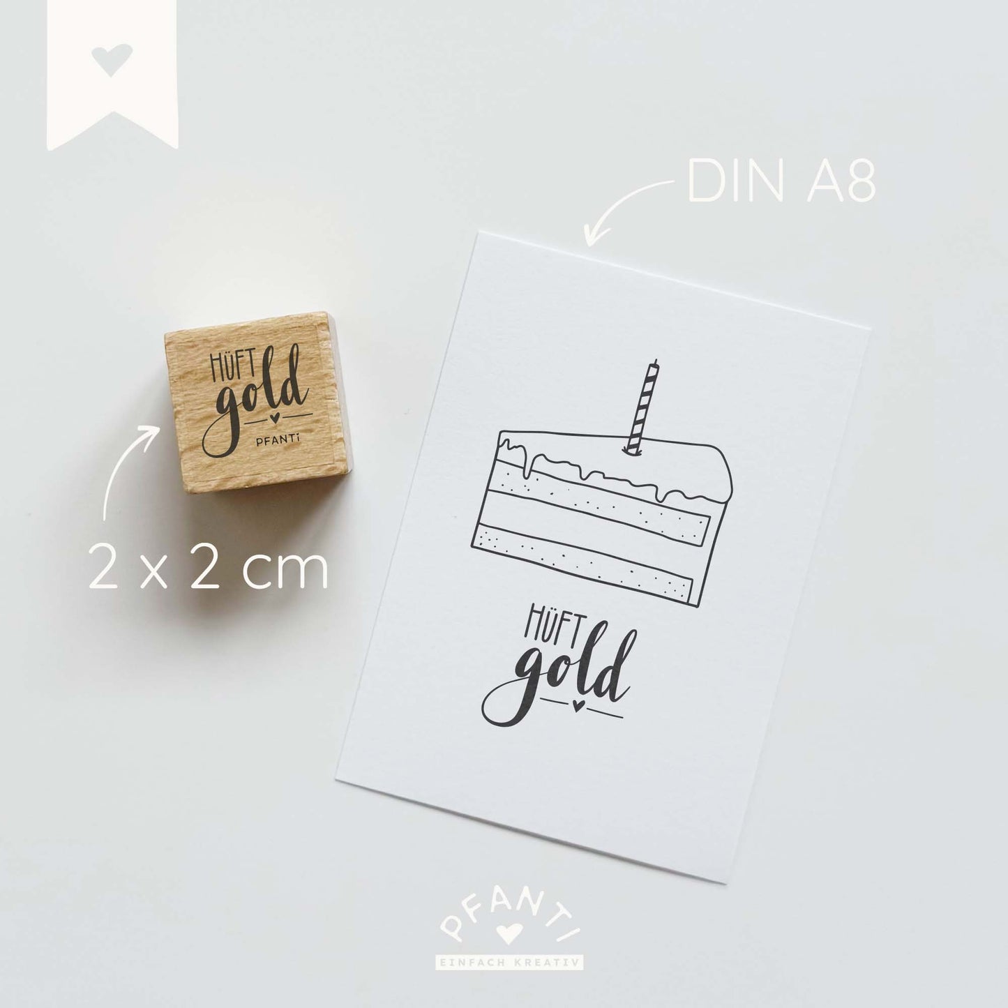 Stempel Hüftgold | mehrere Varianten