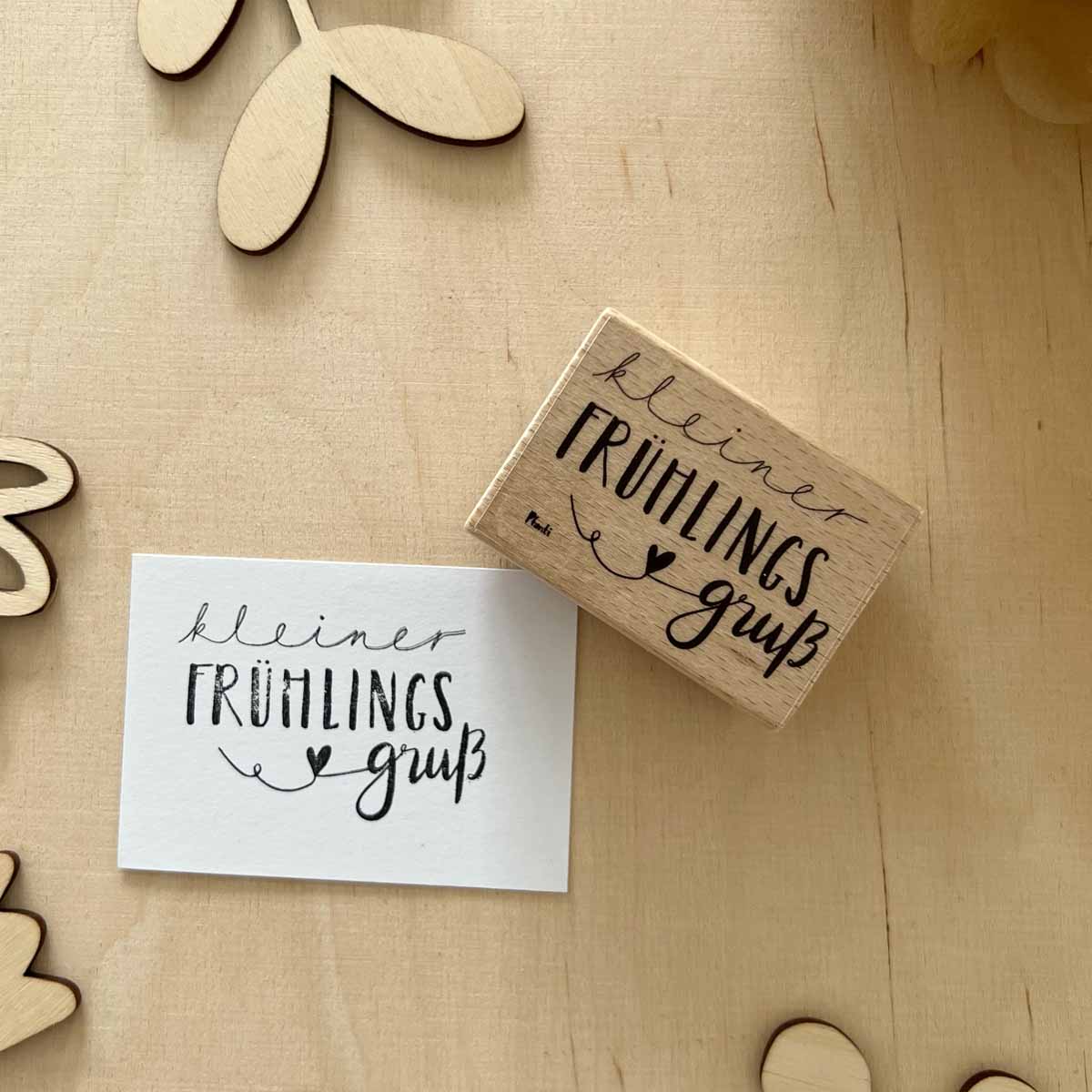 Stempel Frühling | Frühlingsliebe | Frühlingszeit | Frühlingsgruß | Frühlingstexte