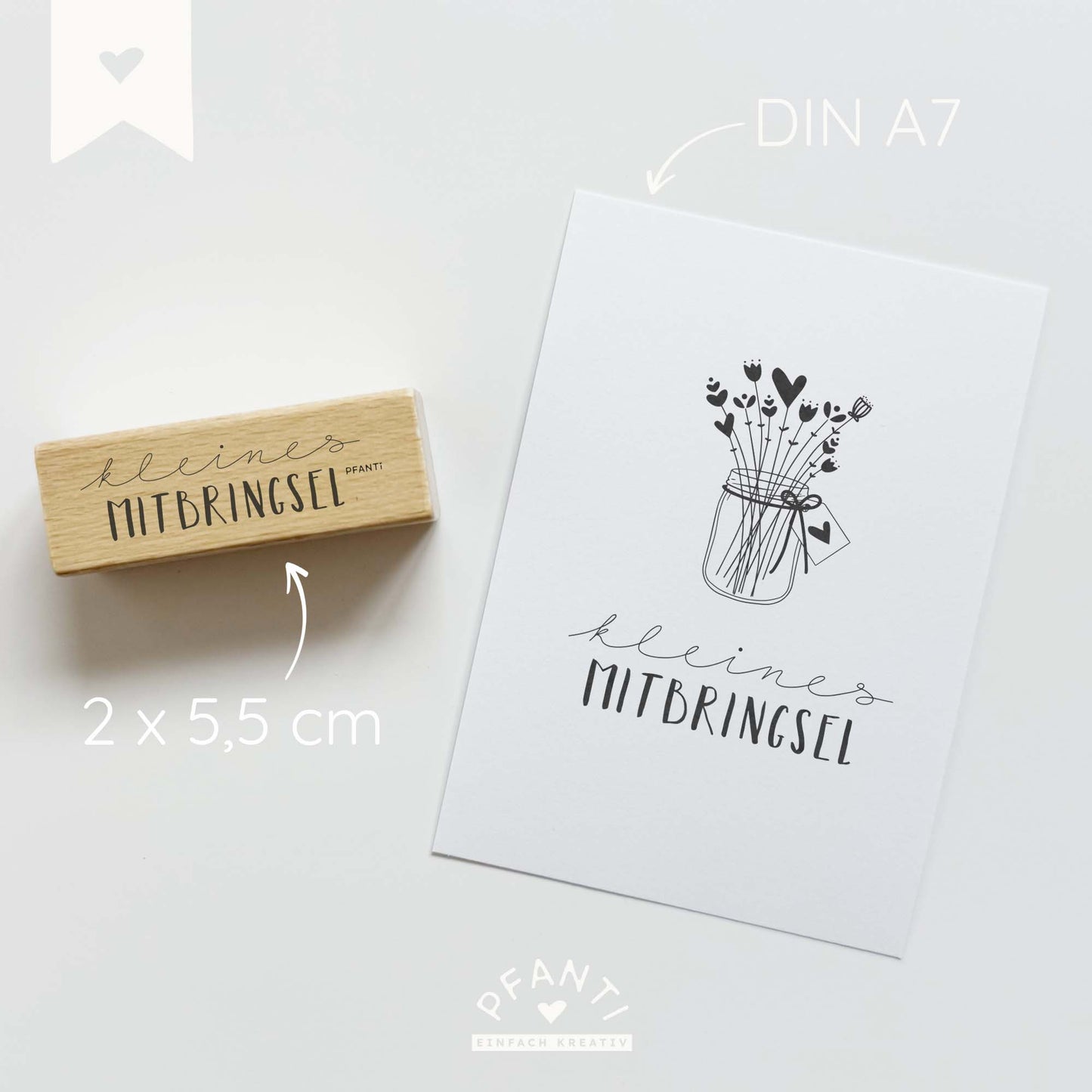 Stempel "kleines Mitbringsel"