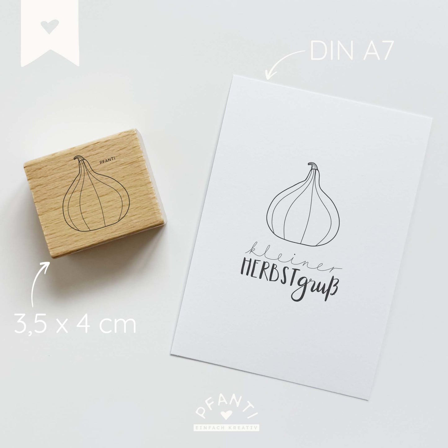 Stempel Kürbis | mehrere Varianten