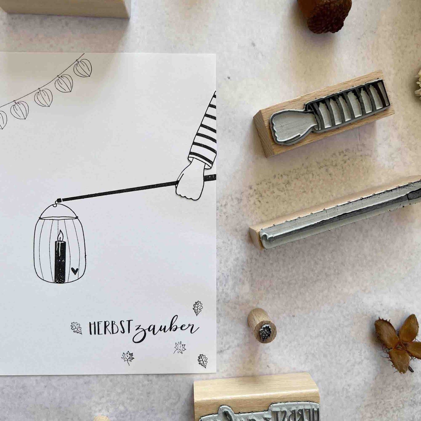 Stempel Laterne | mehrere Varianten
