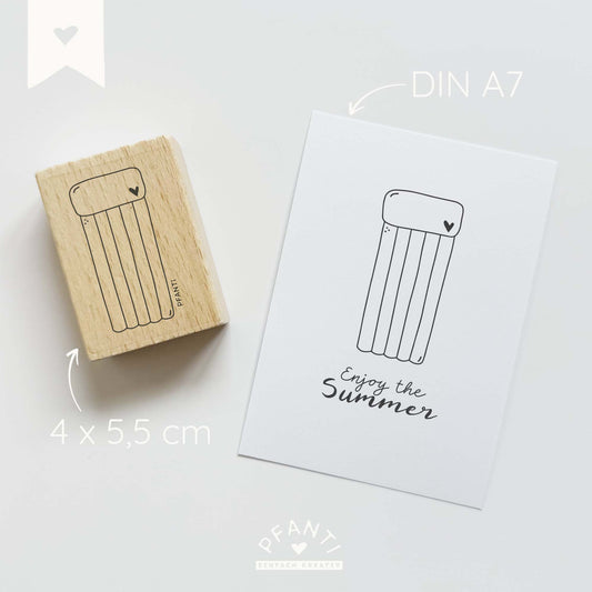 Stempel Luftmatratze | drei Größen