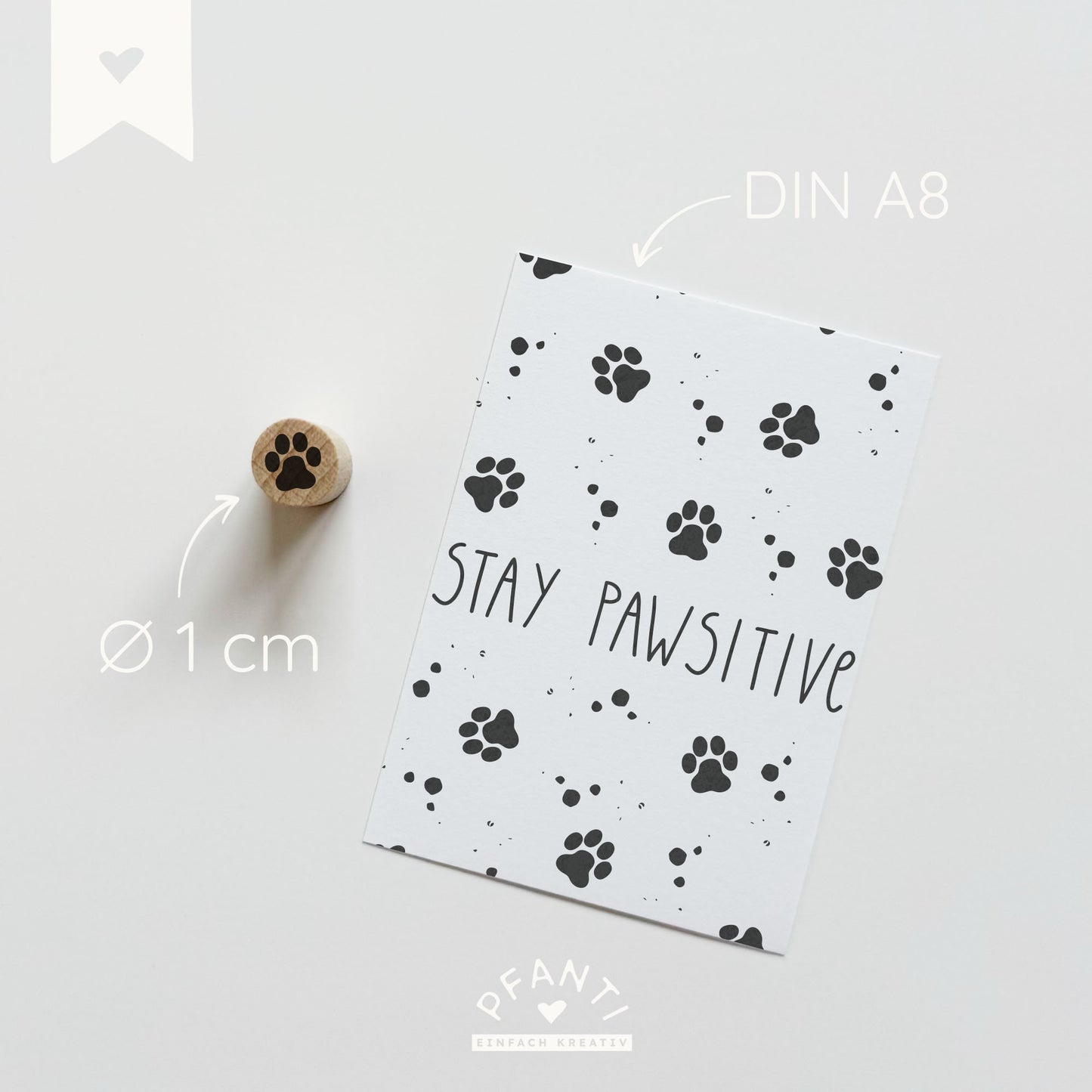 Stempel Pfote