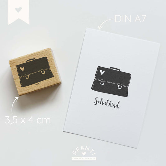 Stempel Ranzen | Schulranzen | 2 Größen