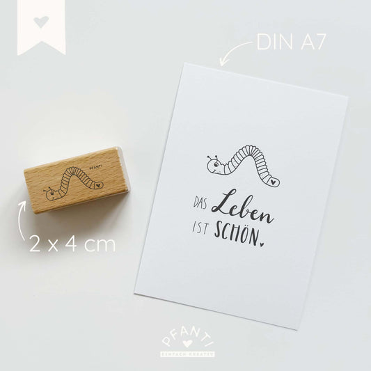 Stempel Raupe | mehrere Varianten