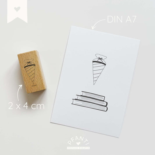 Stempel Schultüte | Zuckertüte | mehrere Varianten