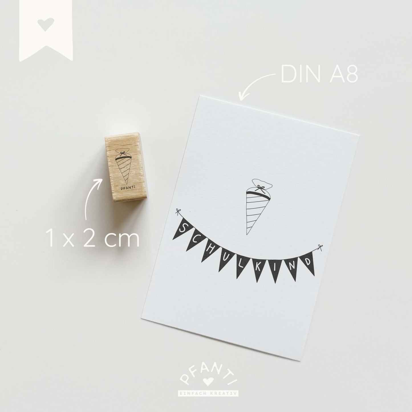 Stempel Schultüte | Zuckertüte | mehrere Varianten