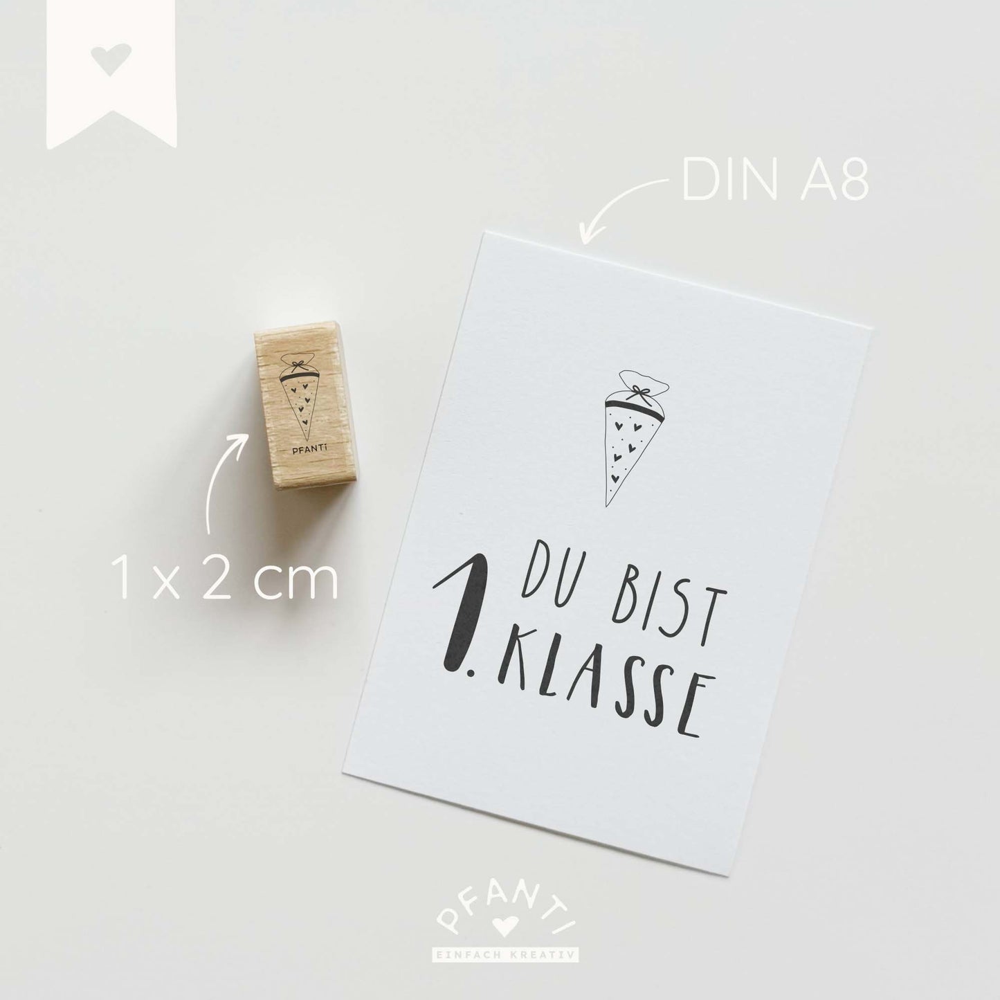 Stempel Schultüte | Zuckertüte | mehrere Varianten