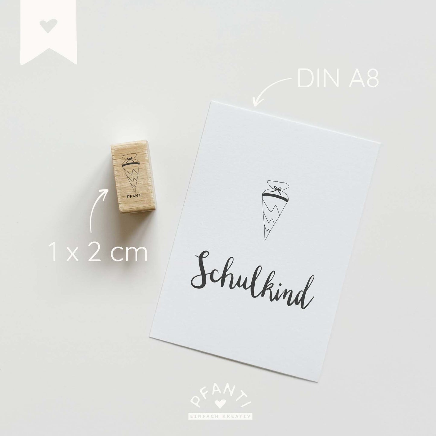 Stempel Schultüte | Zuckertüte | mehrere Varianten