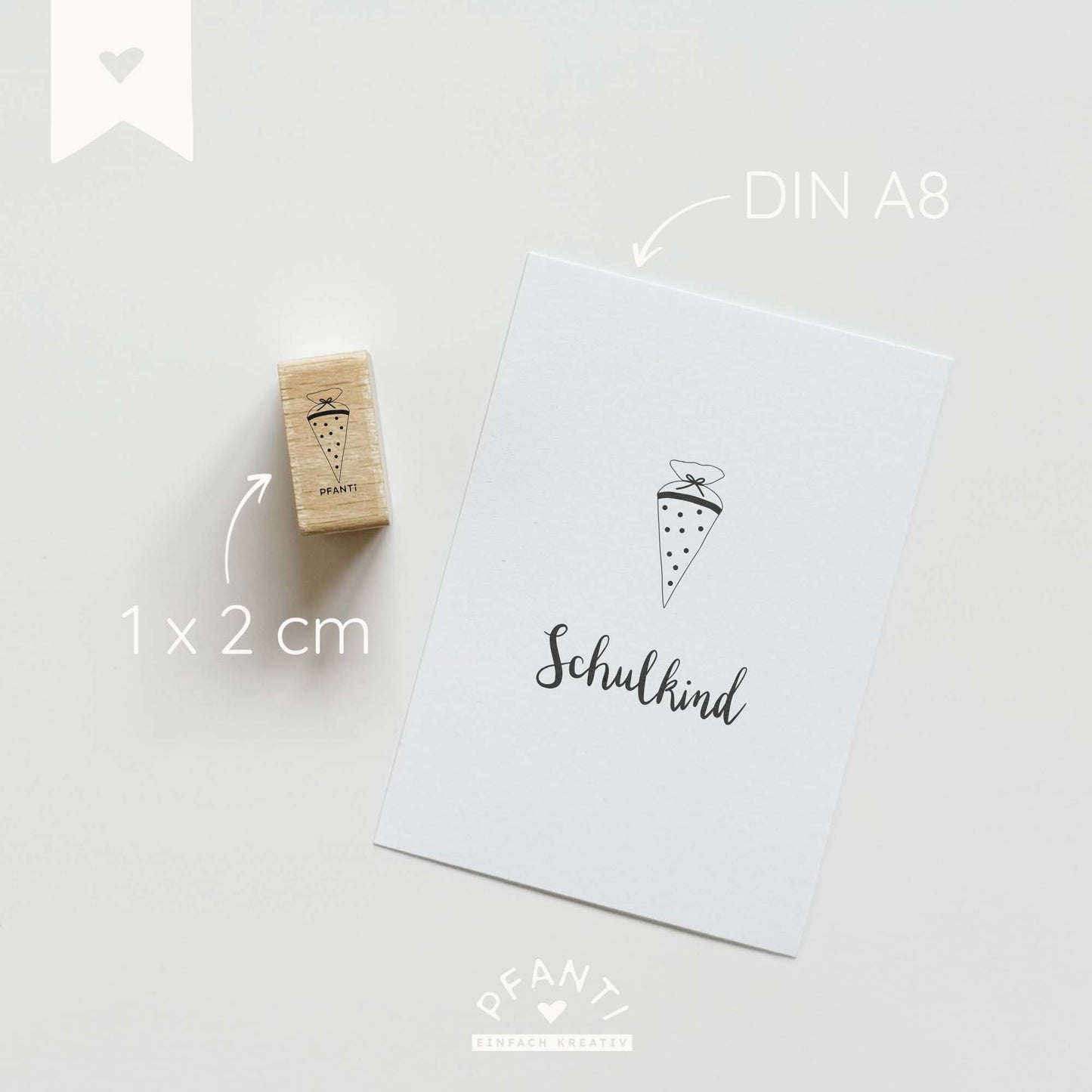 Stempel Schultüte | Zuckertüte | mehrere Varianten