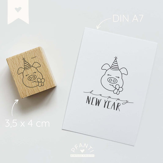 Stempel Schwein | zwei Größen