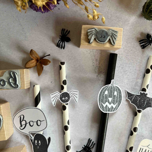 Stempel Spinne | Spinnennetzt