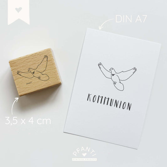 Stempel Taube | zwei Varianten