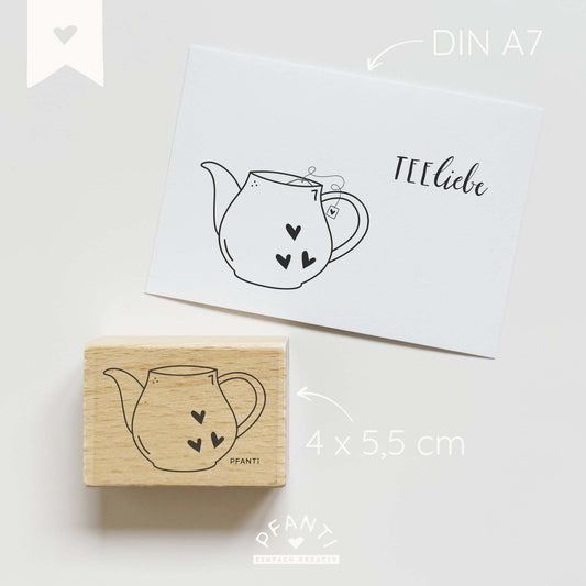 Stempel Teekanne | mehrere Größen