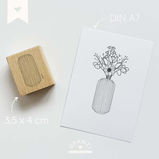 Stempel Vase | mehrere Varianten