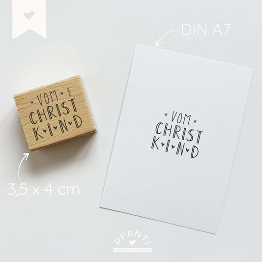 Stempel vom Christkind | zwei Varianten