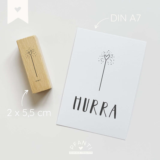 Stempel Wunderkerze | mehrere Varianten