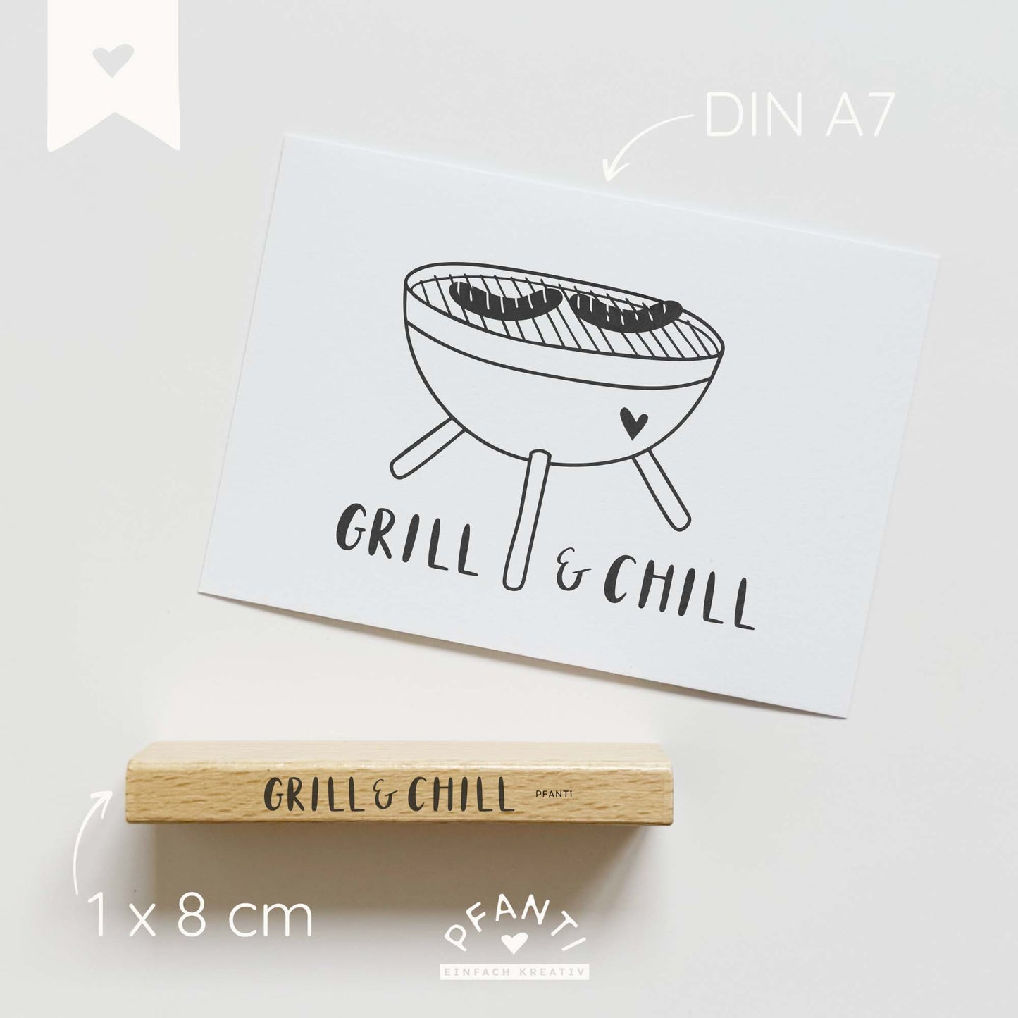 Stempel "Grill & Chill"