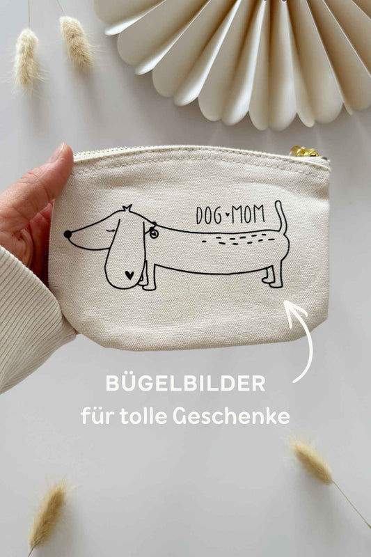 Bügelbild "Dog Mom"