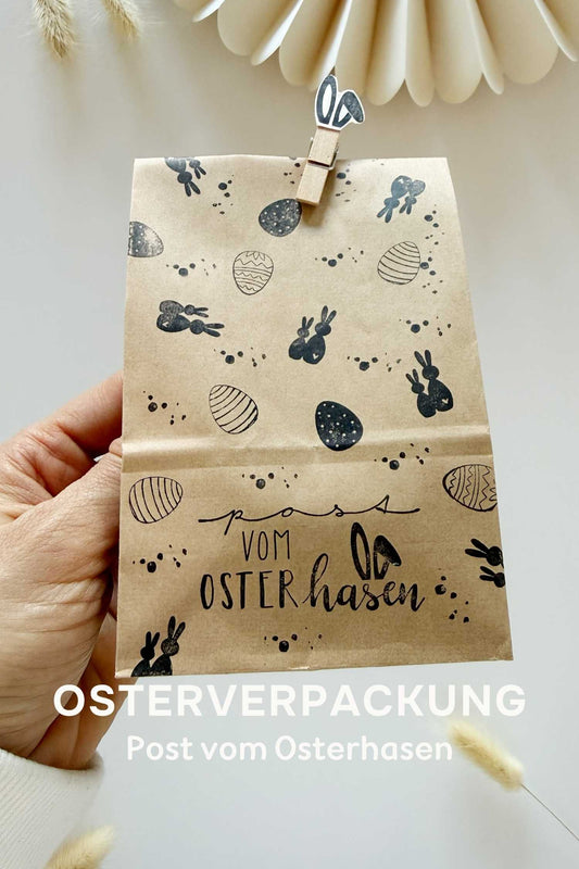 Stempel Post vom Osterhasen - perfekt für Ostergrüße