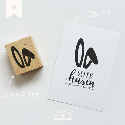 Stempel Hasenohren