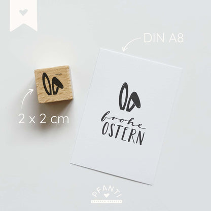 Stempel Hasenohren