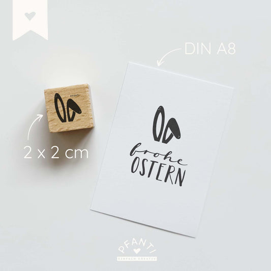Stempel Hasenohren