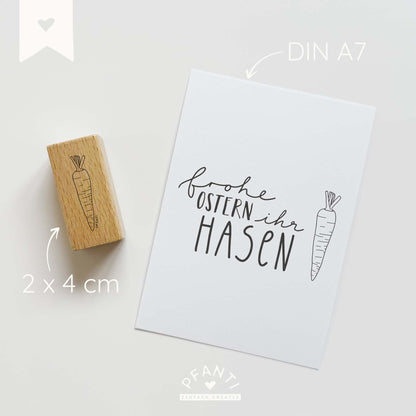 Stempel Möhre | mehrere Varianten